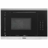 Встраиваемая микроволновая печь Haier HMX-BTG259X, нержавеющая сталь/черная