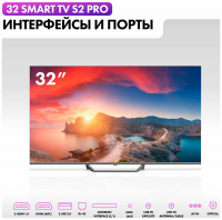 Телевизор Haier 32 Smart TV S2 Pro