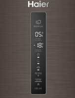 Холодильник Haier C4F740CDBGU1 графитовый