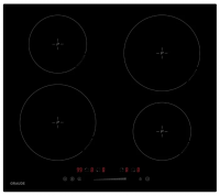 Индукционная варочная панель GRAUDE IK 60.0 AS, черный