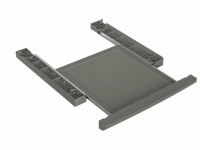 Соединительный элемент с полкой для стиральной и сушильной машины Haier CKS-1, серебристый