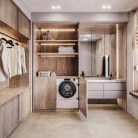 Стиральная машина с сушкой Haier HDB4 H7A2TBEX-RU