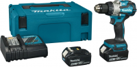 Дрель-шуруповерт Makita DDF489RTJ 620Вт