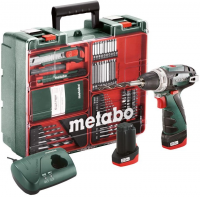 Дрель-шуруповерт Metabo Powermaxx BS (кейс в комплекте) (600080880)