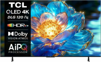 Телевизор QLED TCL 75T7B, Smart TV, черный