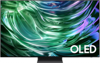 Телевизор OLED Samsung QE77S90DAEXCE, Smart TV, черный титан