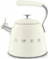 Чайник со свистком Smeg CKLW2001CR, бежевый
