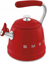 Чайник со свистком Smeg CKLW2001RD, красный