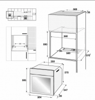 Газовый духовой шкаф Beko BBIGT21100X