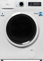 Стиральная машина с сушкой Midea MF01610US40/W, белый