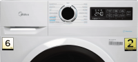 Стиральная машина Midea MF01610US40/W, белый