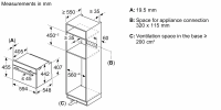 Компактный электрический духовой шкаф с СВЧ Bosch CMG7241B1, черный