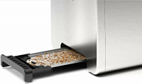 Тостер Bosch DesignLine TAT4P420, серебристый/черный