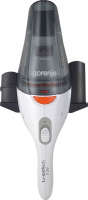 Пылесос ручной Gorenje MVC72FW, белый/серый