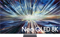 Телевизор Neo QLED Samsung QE85QN900DUXRU, Smart TV, 8k, нержавеющая сталь