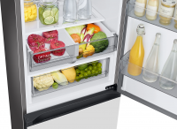 Холодильник Samsung RB34C7B5E12/EF, белый стекло