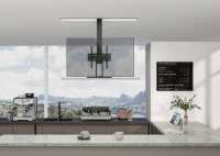 Кронштейн для телевизора Cactus CS-STM-7844, черный 32"-55" макс.45кг напольный (моторизованный лифт)