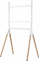 Подставка для телевизора Cactus CS-ST1247WTBCH, белый/береза 49"-70" макс.40кг напольный