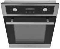 Электрический духовой шкаф Zugel ZOE452X, себристый/черный