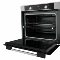 Электрический духовой шкаф Kuppersberg HO 608 BX, серебристый/черный