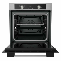 Электрический духовой шкаф Kuppersberg HO 608 BX, серебристый/черный