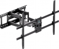 Кронштейн для телевизора Onkron M10, черный 42"-110" макс.100кг настенный поворотно-выдвижной и наклонный
