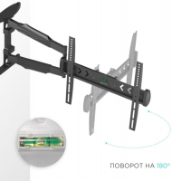Кронштейн для телевизора Onkron NP47, черный 40"-75" макс.35кг настенный поворот и наклон