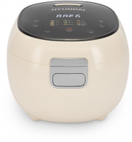 Мультиварка Hyundai HYMC-2408, 3л 500Вт молочный/черный