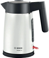 Чайник электрический Bosch TWK5P471, серебристый/черный