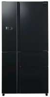Холодильник Sharp SJ-WX99ABK, черный/стекло