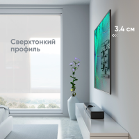 Кронштейн для телевизора Onkron SM6L, черный 32"-90" макс.50кг настенный поворот и наклон