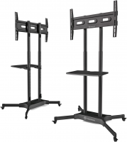Подставка для телевизора Onkron TS1351, черный 32"-65" макс.50кг напольный мобильный