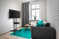 Подставка для телевизора Onkron TS1351, черный 32"-65" макс.50кг напольный мобильный
