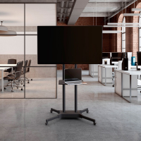 Подставка для телевизора Onkron TS1351, черный 32"-65" макс.50кг напольный мобильный