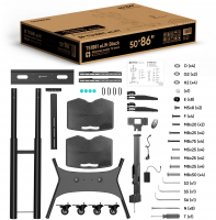 Подставка для телевизора Onkron TS1881 Elift, черный 50"-86" макс.90кг напольный наклон
