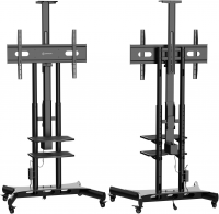 Подставка для телевизора Onkron TS1881 Elift, черный 50"-86" макс.90кг напольный наклон
