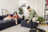Пылесос моющий Karcher SE 4, 1400Вт белый