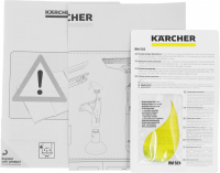 Стеклоочиститель ручной электрический Karcher WV 6 Plus (1.633-741.0) белый/черный