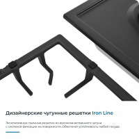 Газовая варочная панель Zugel ZGH600B, черный