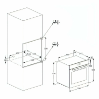 Электрический духовой шкаф Beko BBIM13300X
