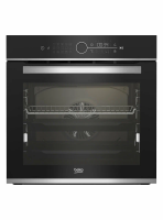 Встраиваемый духовой шкаф Beko BBIM13400XCS, черный