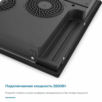 Индукционная варочная панель Zugel ZIH453B, черный