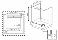 Встраиваемый духовой шкаф INDESIT IFE 3841 J IX, серебристый