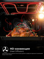 Духовой шкаф Lex EDS 101 GR