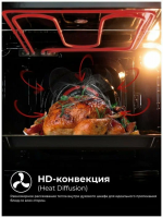 Электрический духовой шкаф LEX EDS 101 WH, белый