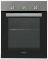 Электрический духовой шкаф Simfer B4EM16016, серебристый