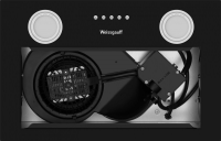 Вытяжка встраиваемая Weissgauff Box 456 Black, черный