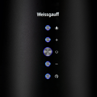 Вытяжка каминная Weissgauff Tubus 1406 Island, черный