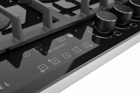 Газовая варочная панель Zugel ZGH602X, черный