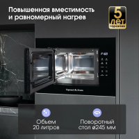 Встраиваемая микроволновая печь СВЧ Zigmund & Shtain BMO 23 B
